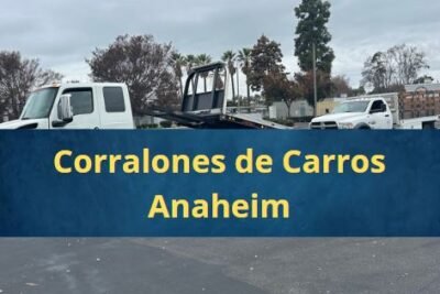 Corralones de Carros en Anaheim California Cerca de Mi